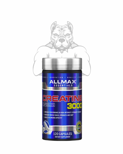 ALLMAX Créatine 3000 gélules pour la croissance musculaire en ligne
