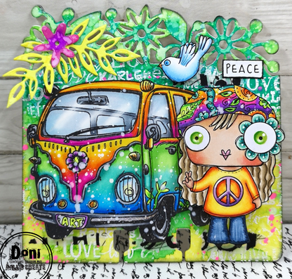 AALL and Create - Pochoir de découpe - Rustling Retreat