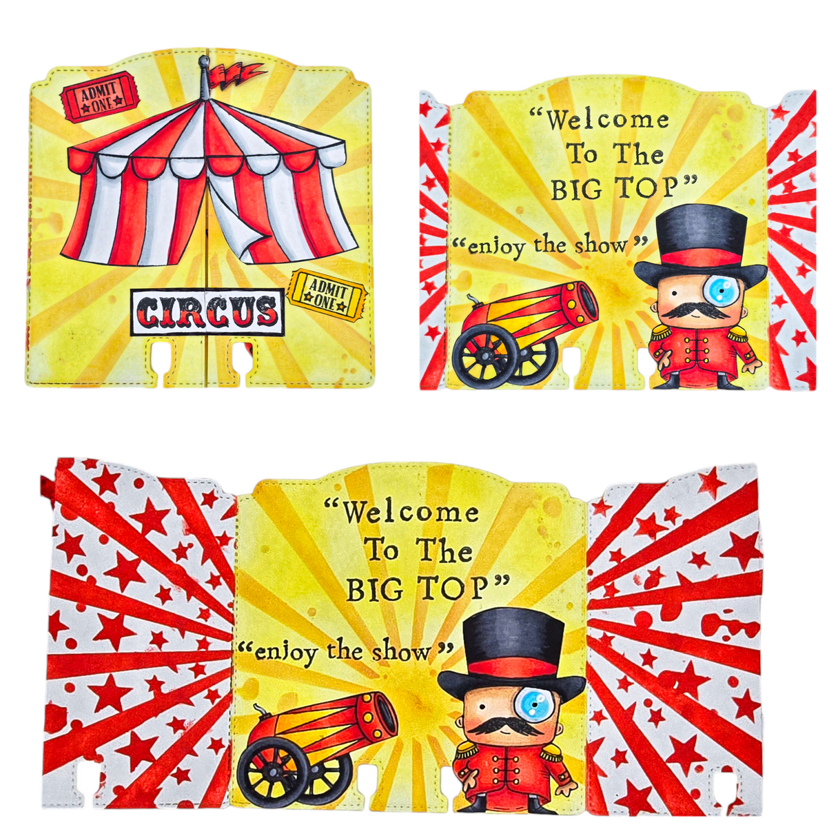 AALL and Create - Set de tampons A6 - The Big Top