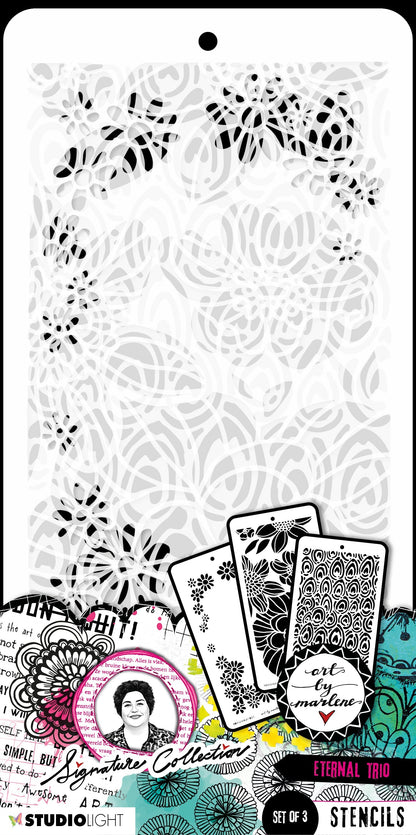 ABM Masque Eternal Trio Collection Signature 110x213x2mm 3 pièces n°185