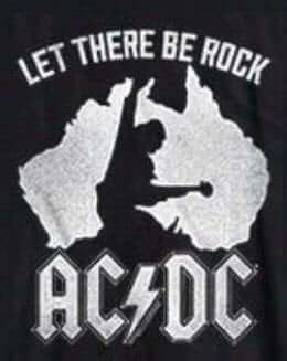 AC/DC - Let There Be Rock T-Shirt - Black