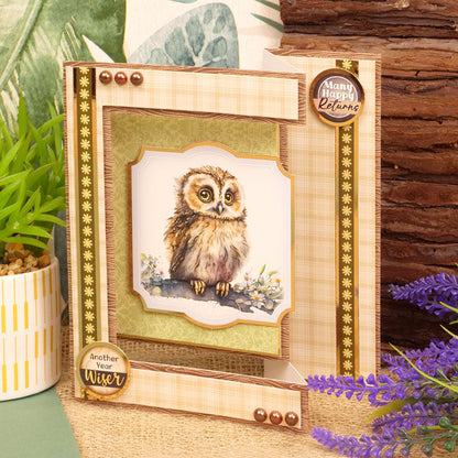 Feuille de décoration Animaux de la forêt