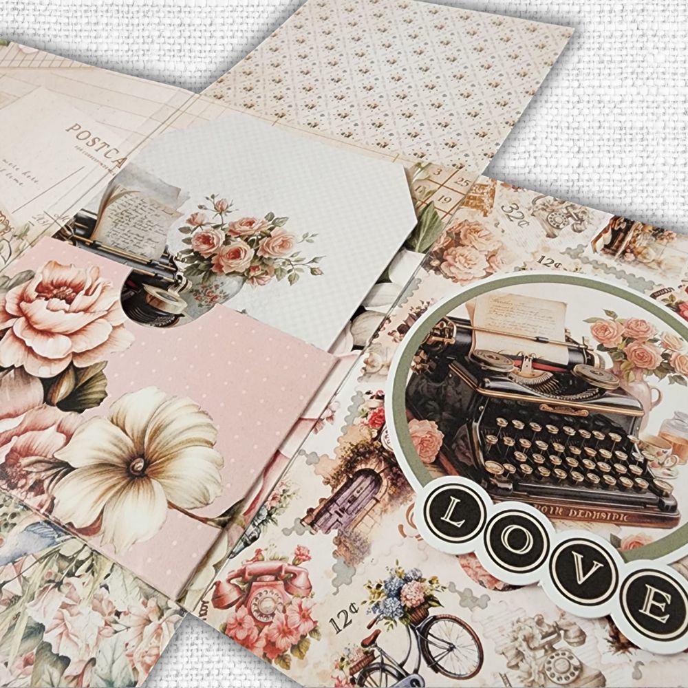 Afternoon in the Park 8.5" x 11" Mini Junk Journal Folio Kit 34989