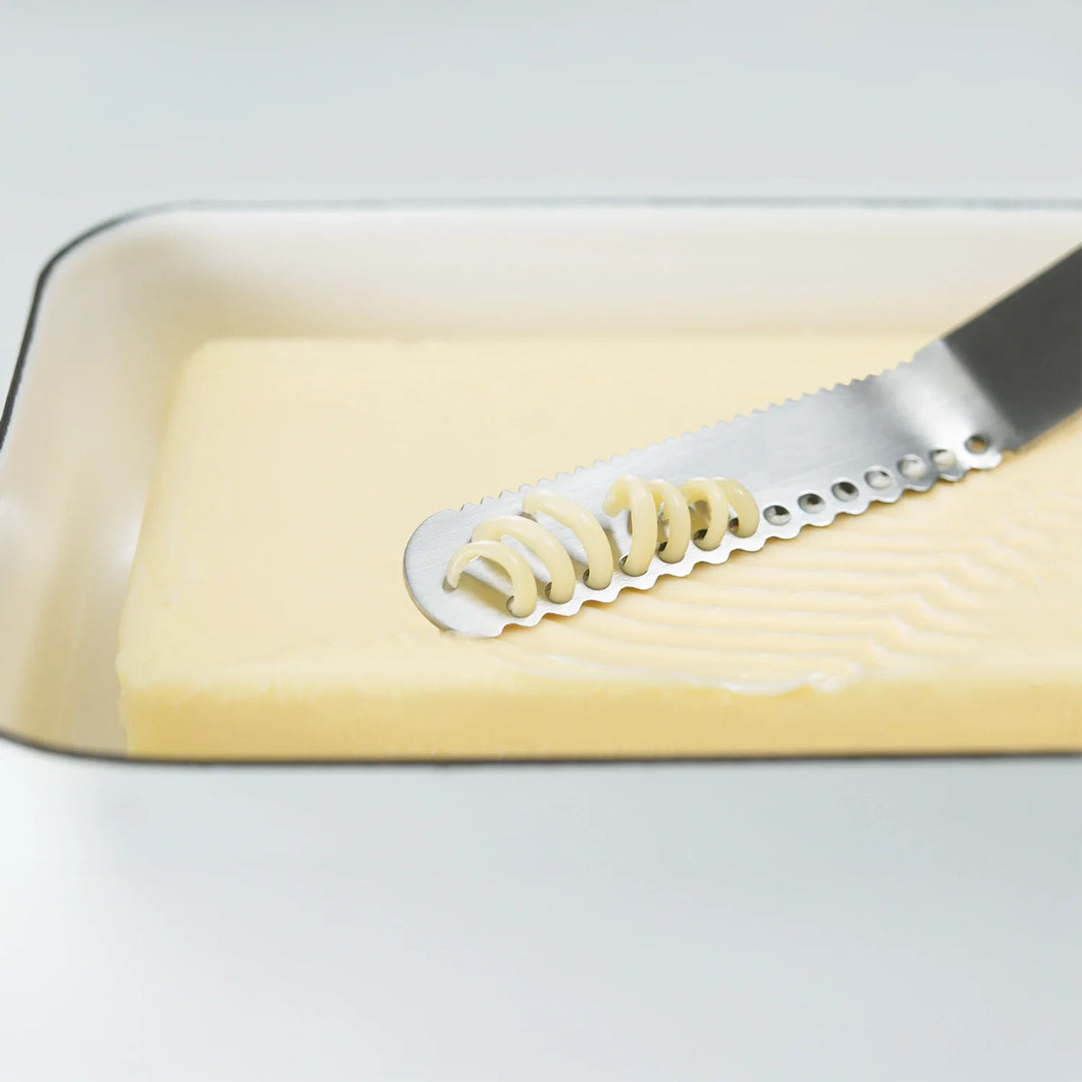 Couteau à beurre Eatoco Nulu – Couteau à beurre et tartineur japonais en acier inoxydable