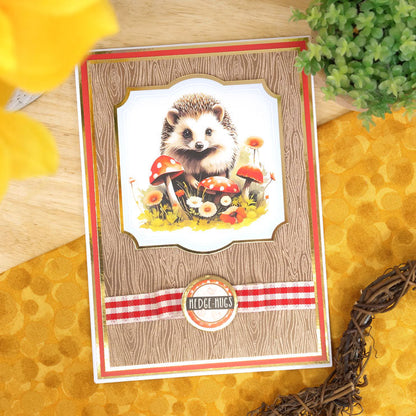 Feuille de décoration Animaux de la forêt
