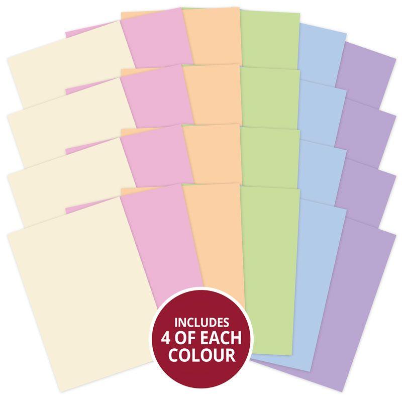 Adorable Scorable - Sélection de couleurs pastel A3