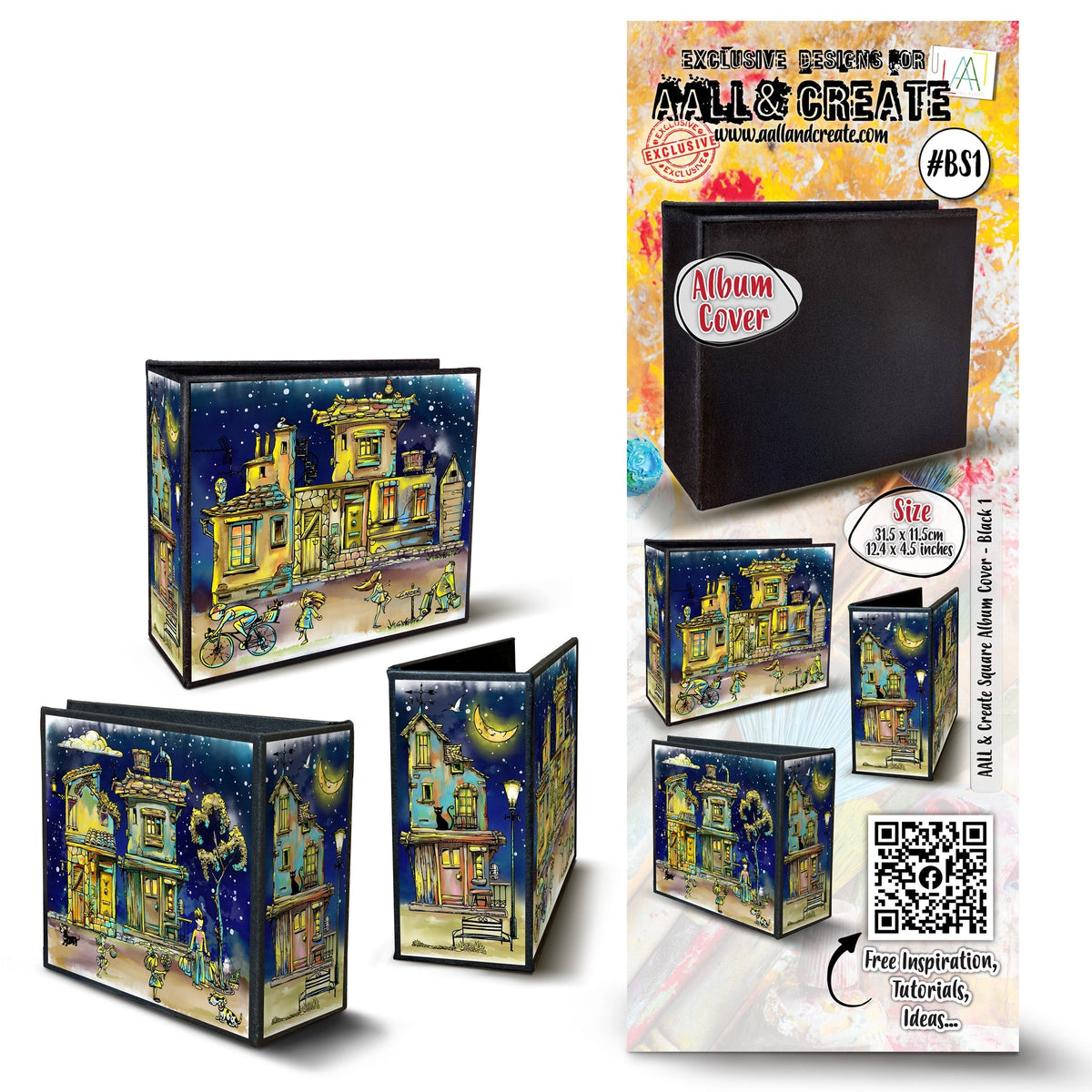 AALL and Create - Couverture d'album carrée - Noir