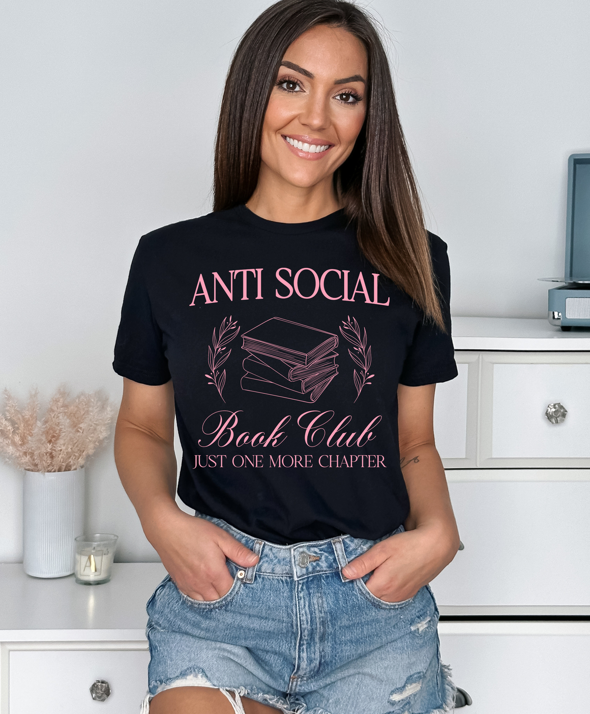 T-shirt Anti Social Book Club | T-shirt Littéraire