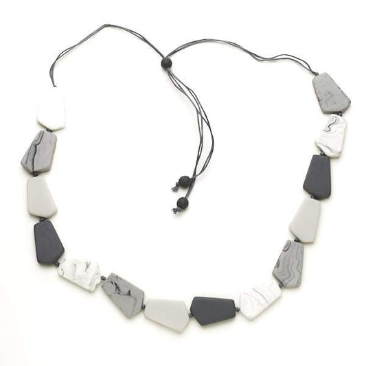 Resin Pentagon Necklace