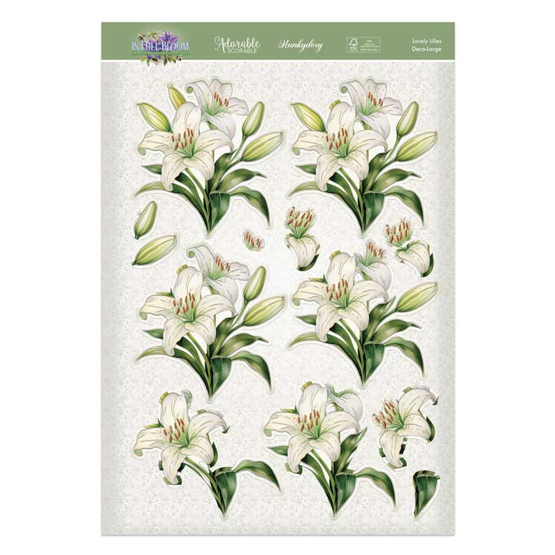 Kit Deco-Large En Pleine Floraison - Beaux Lys