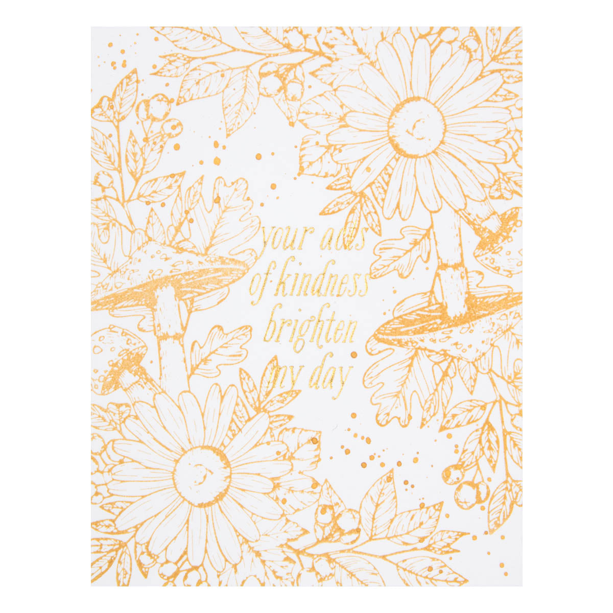 Plaque de presse et matrices « Autumn Floral Corner » de la collection BetterPress Autumn