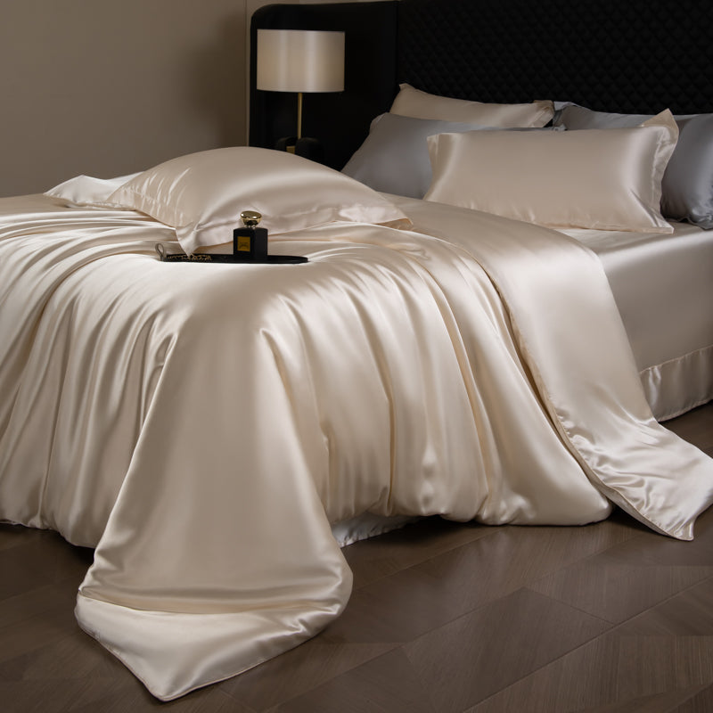 Parure de lit Lustre Luxe Élégante - Beige