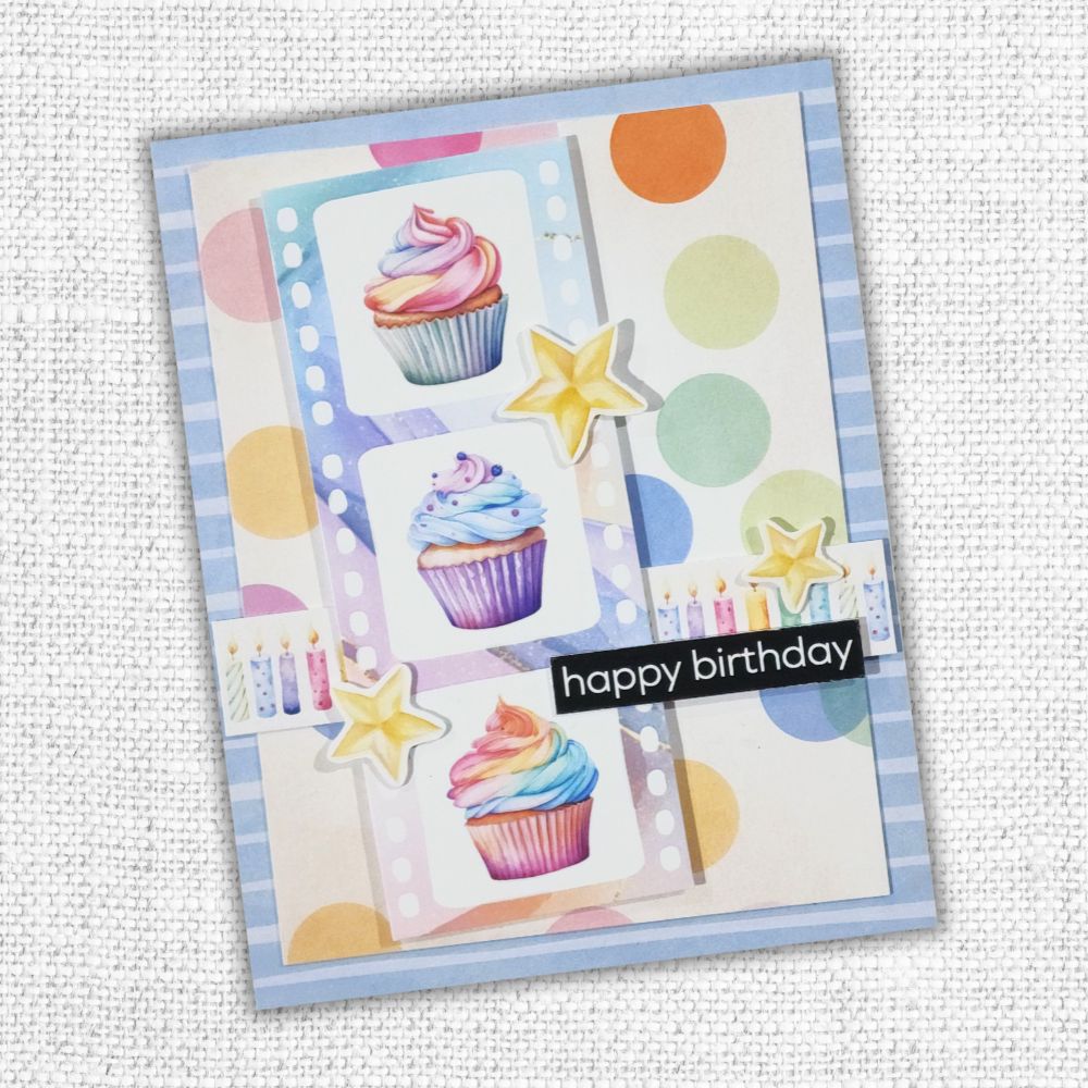 Birthday Fun Embossed Die Cuts 33306