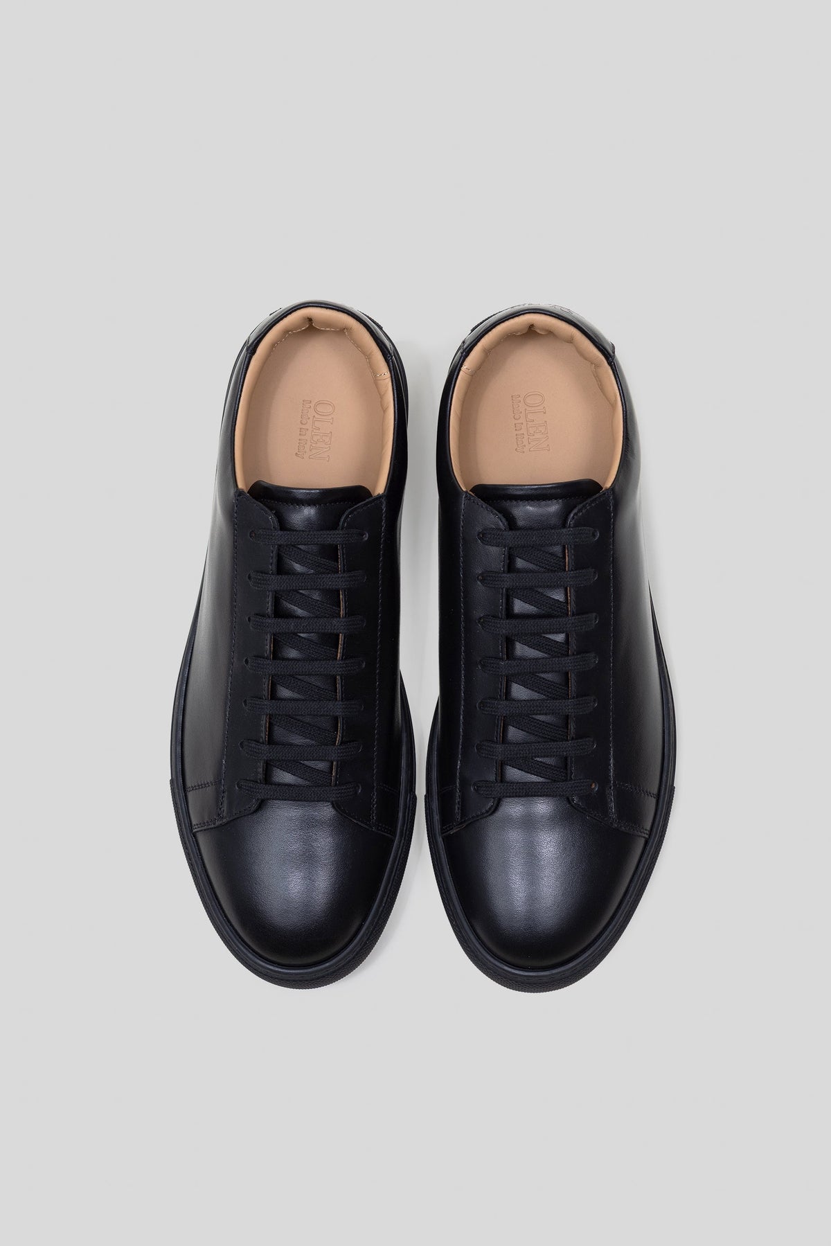 Black Calfskin Città Sneaker