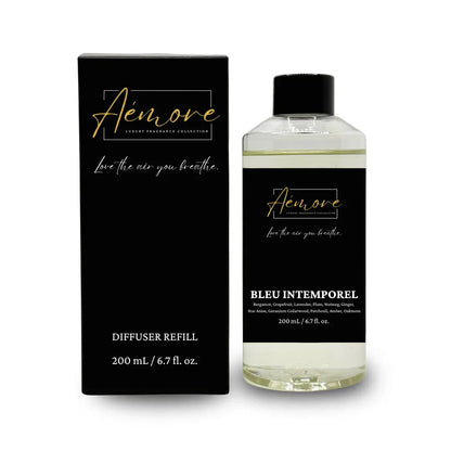 Bleu Intemporel - Recharge d'Huile de Diffuseur 200 mL