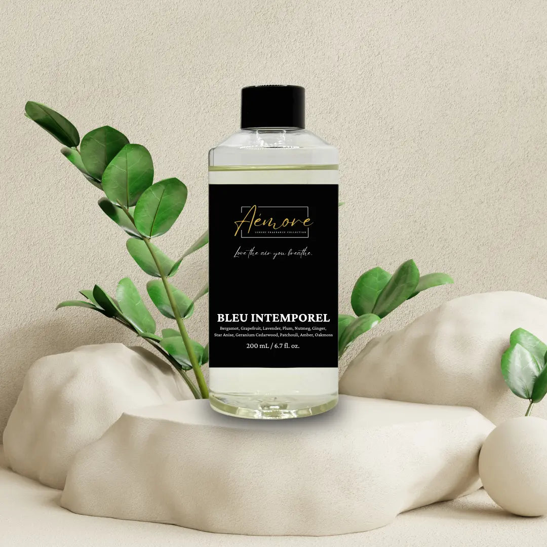 Bleu Intemporel - Recharge d'Huile de Diffuseur 200 mL