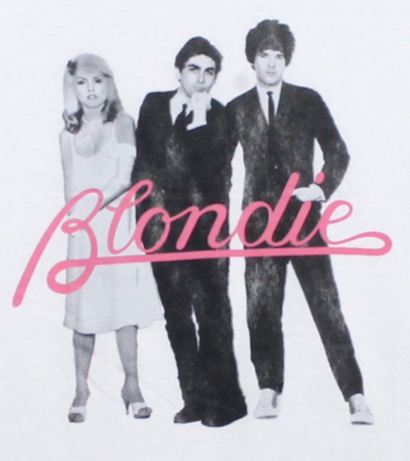 Blondie - T-shirt du groupe (Blanc)