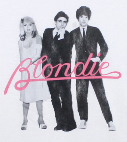 Blondie - T-shirt du groupe (Blanc)