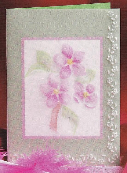 Book Pergamano Stenciling with Chalks