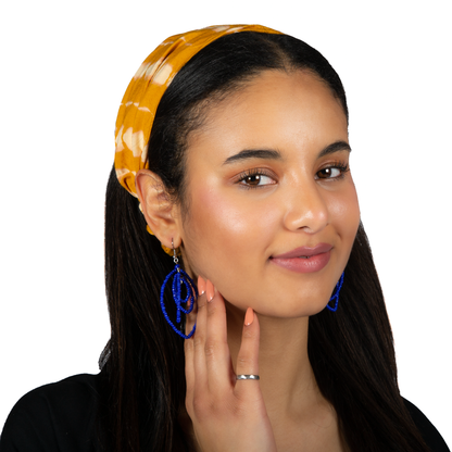 Tie Dye Bandana - Yellow