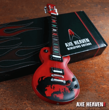 Miniature de guitare Bob Marley signature « One Love » (objet de collection)