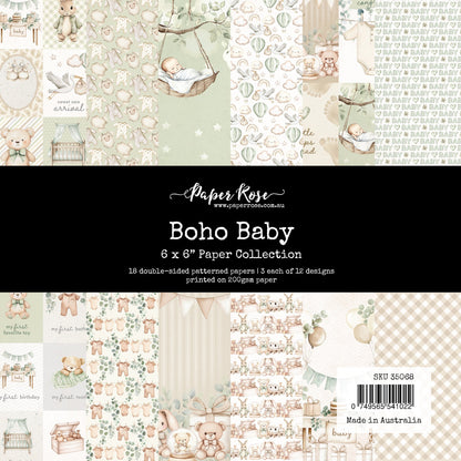 Collection de papiers Boho Baby 6x6 35068