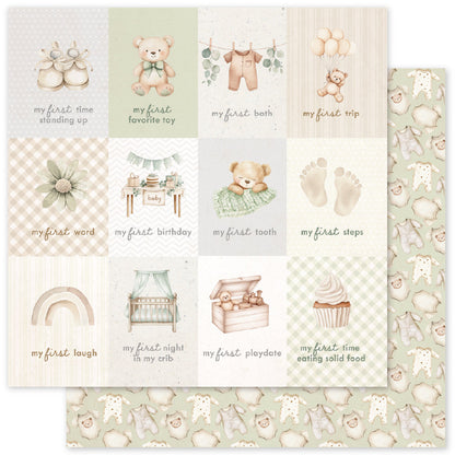 Collection de papiers Boho Baby 6x6 35068