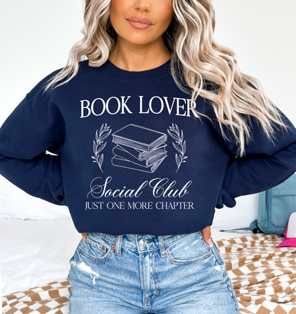 Sweat-shirt ras du cou unisexe pour club de lecture | Vêtements littéraires