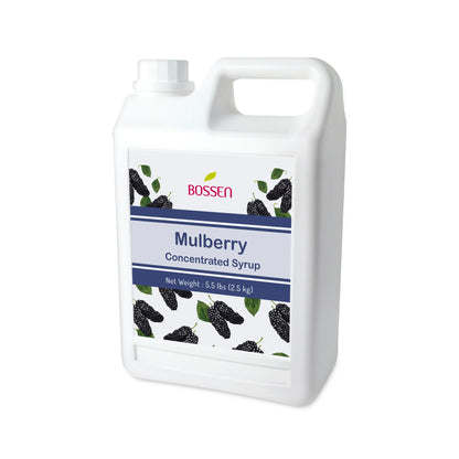 Mulberry (Blackberry)| Multi-Use Premium Fruit Syrups | Bubble Tea Syrup | Fruit Puree | Fruit Smoothie | Fruit Slush Mix | Ships Free Within Canada on Orders Above CAD $199