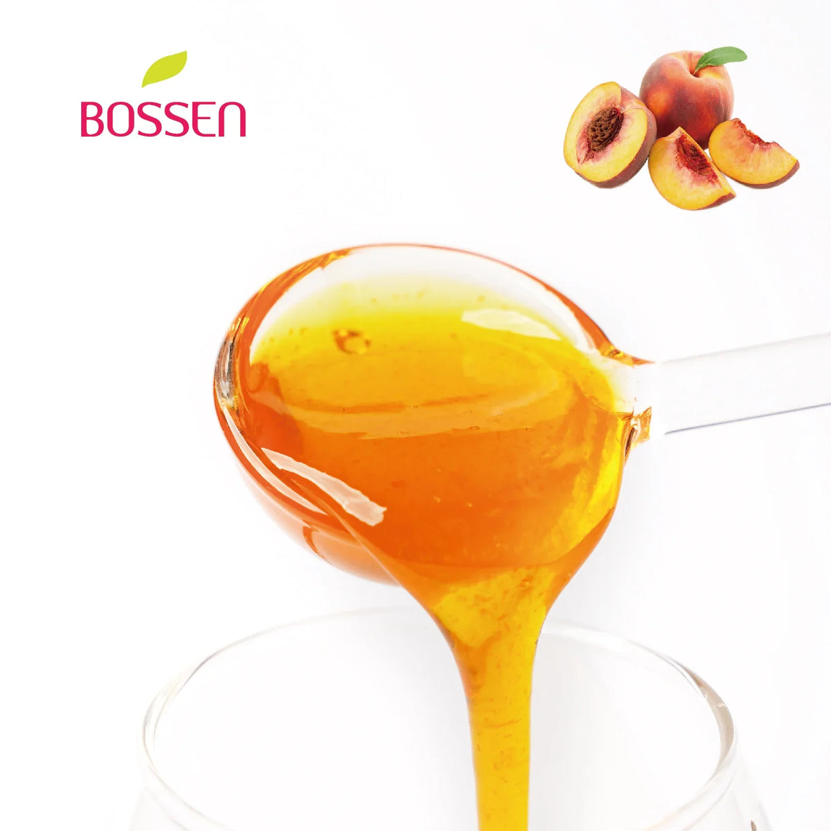 Peach | Multi-Use Premium Fruit Syrups | Bubble Tea Syrup | Fruit Puree | Fruit Smoothie | Fruit Slush Mix | Ships Free Within Canada on Orders Above CAD $199