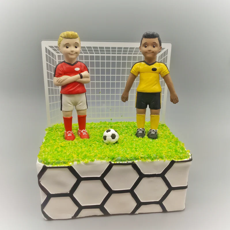 Moule en silicone Footballeur Bras Croisés