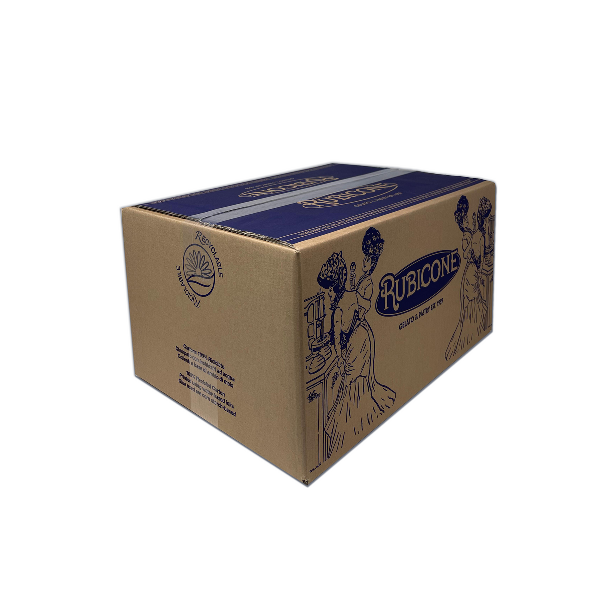 Cinnamon Roll Paste - Gelato Pastes - 3 KG Bucket - Rubicone Canada - Ships Free Within Canada on Orders Above CAD $199