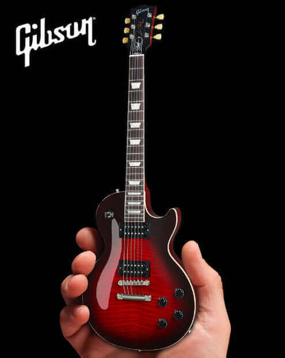 Mini-guitare modèle Slash Gibson Les Paul Standard Vermillion Burst