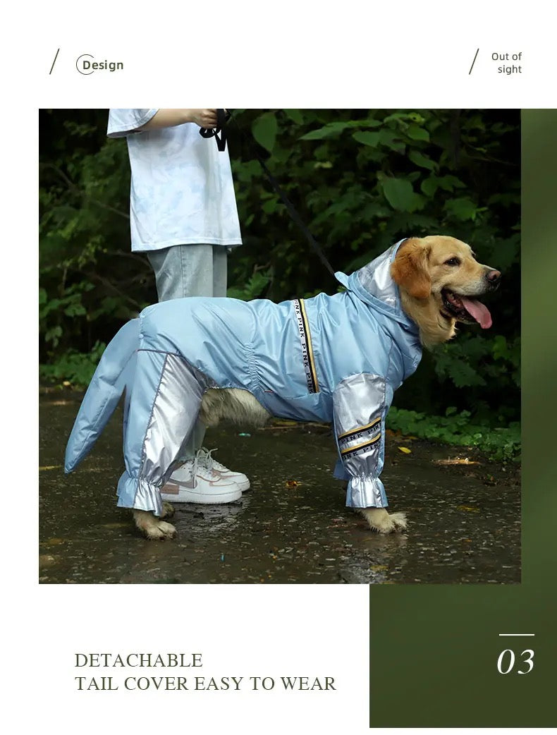 Combinaison intégrale d'hiver pour chien | Imperméable pour chien