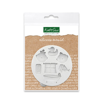 Miniature Bathtime Silicone Mould