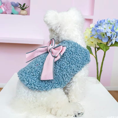 Paris Dog Coat | Fur Trim Everyday Dog Coat