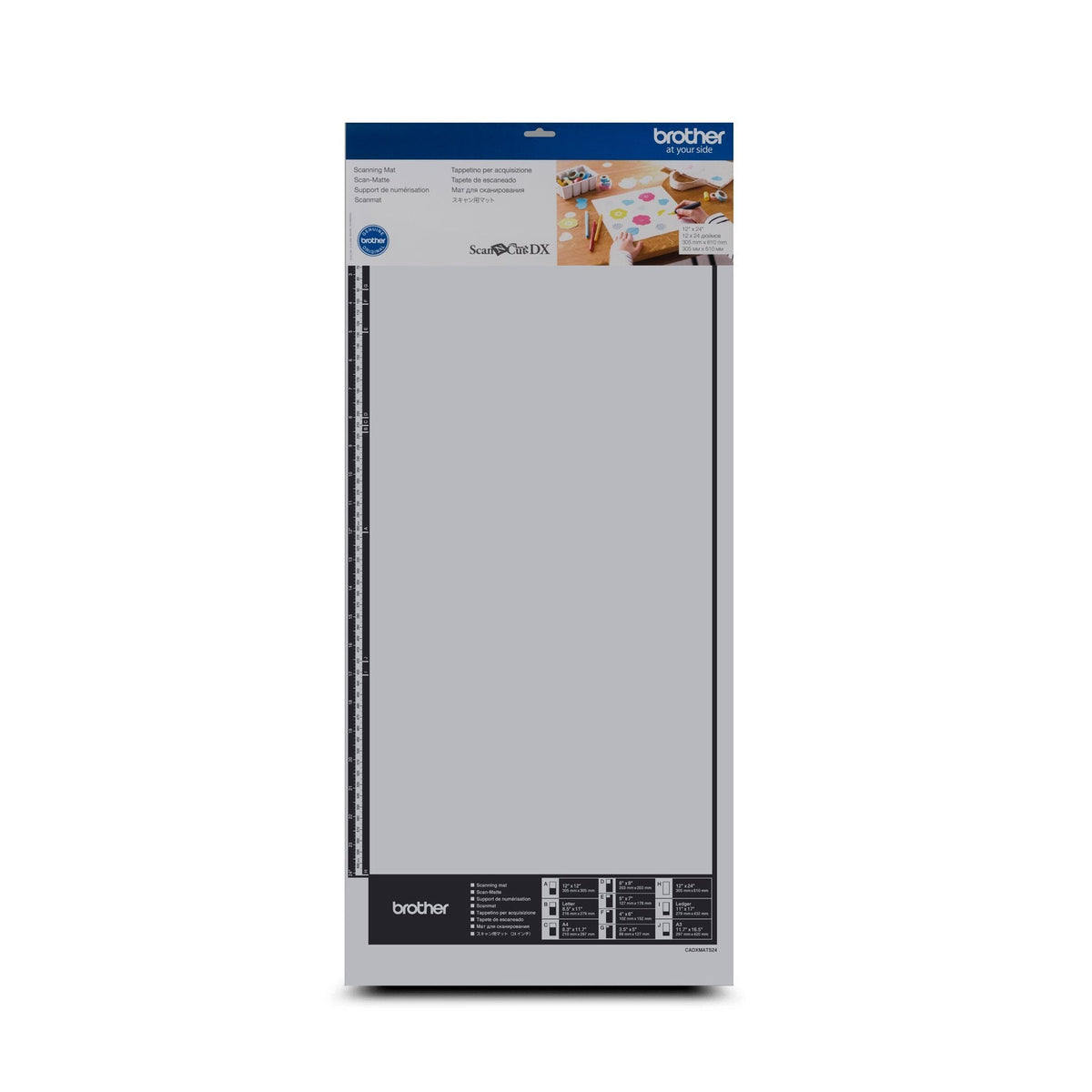 Brother - CADXMATS24 - Tapis de numérisation ScanNCut DX 12"x24"