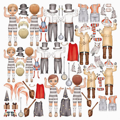 Bloc de papier Dreamland 8x8 12 feuilles/paquet