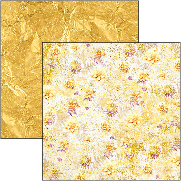 Bloc de papier Ethereal 30,5 x 30,5 cm 12 feuilles/paquet