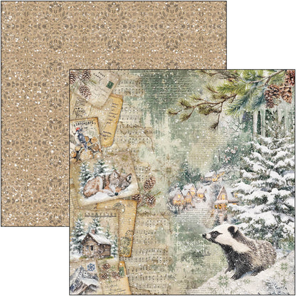 Forest Tales Paper Pad 12"x12" 12/Pkg