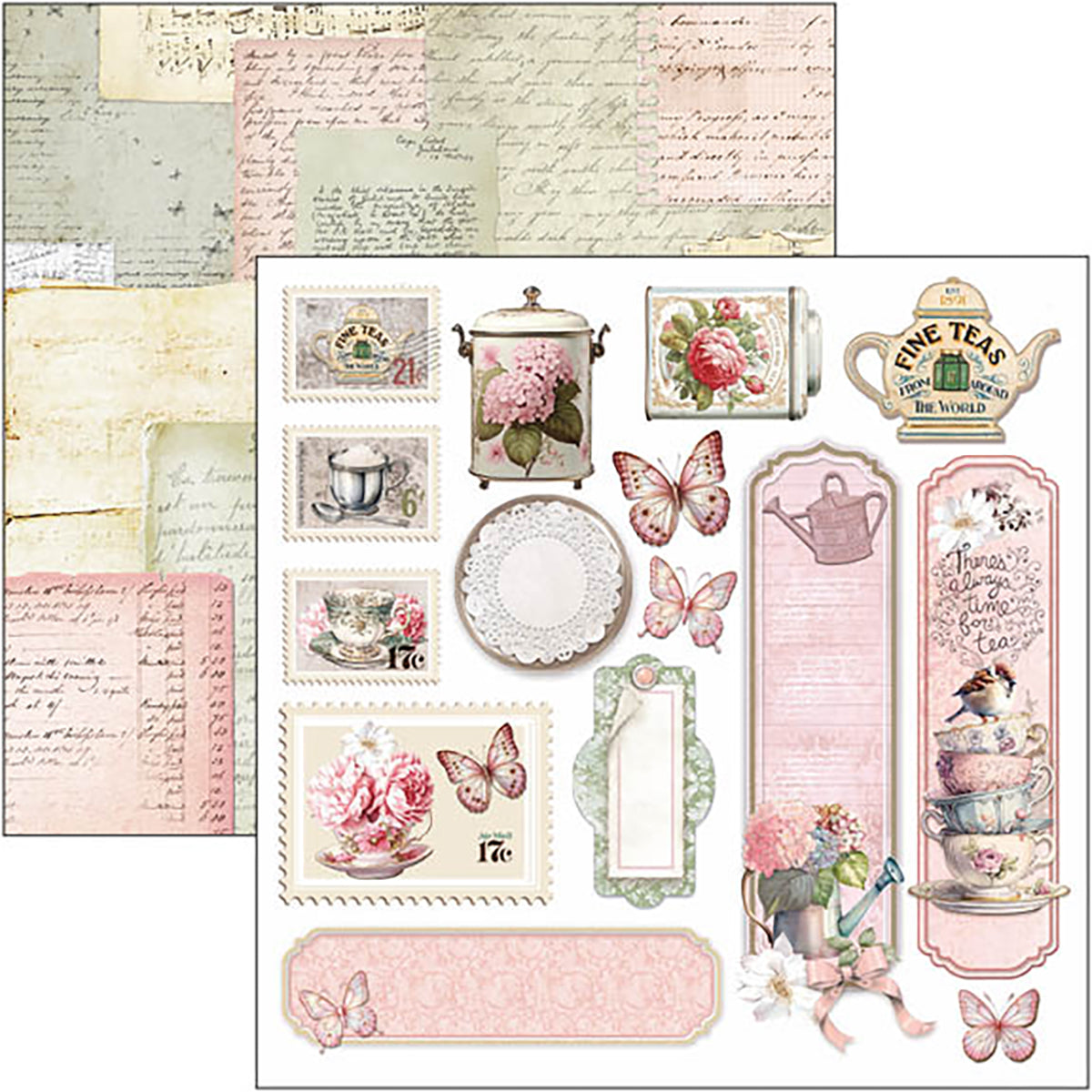Timeless Moments Bloc à découper 6"x6" 24 feuilles/paquet