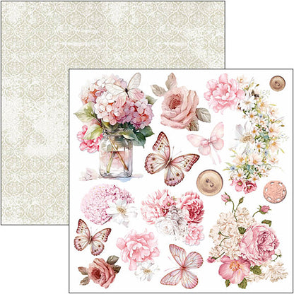 Timeless Moments Bloc à découper 6"x6" 24 feuilles/paquet
