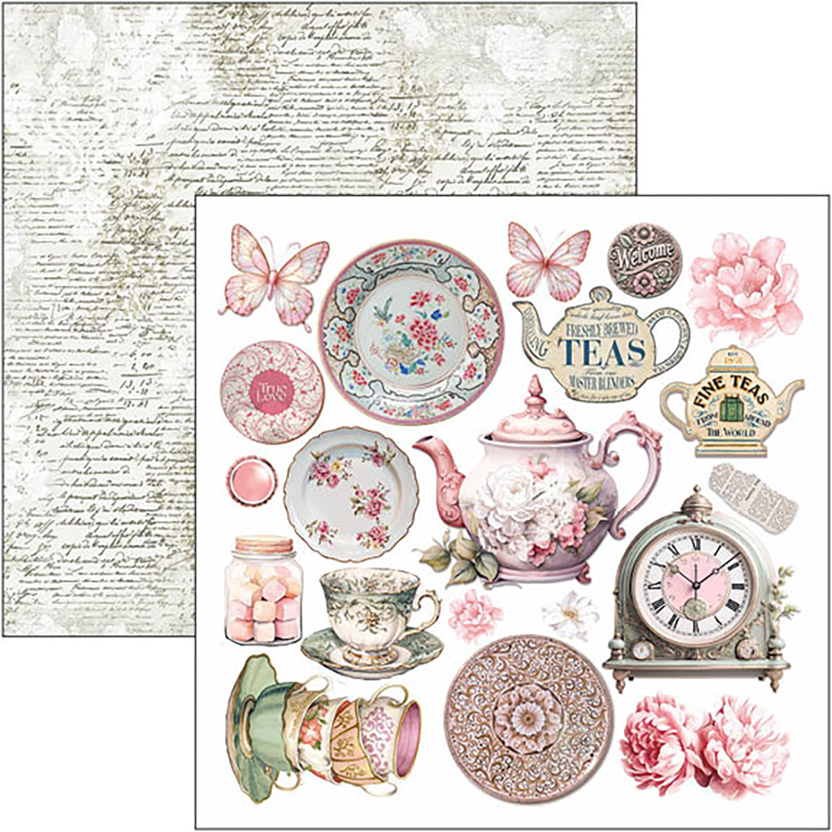 Timeless Moments Bloc à découper 6"x6" 24 feuilles/paquet