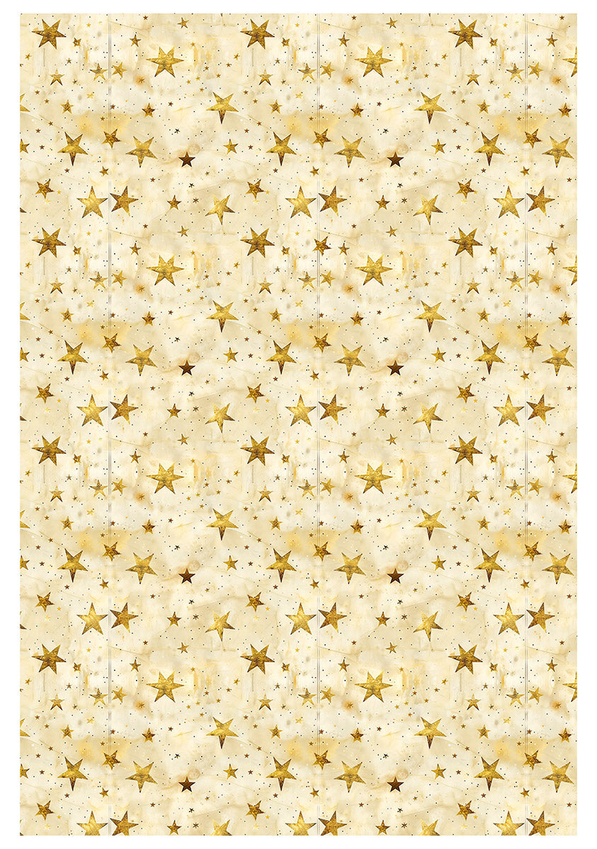 Papier de riz A4 ASSORTI 4/Paq Céleste