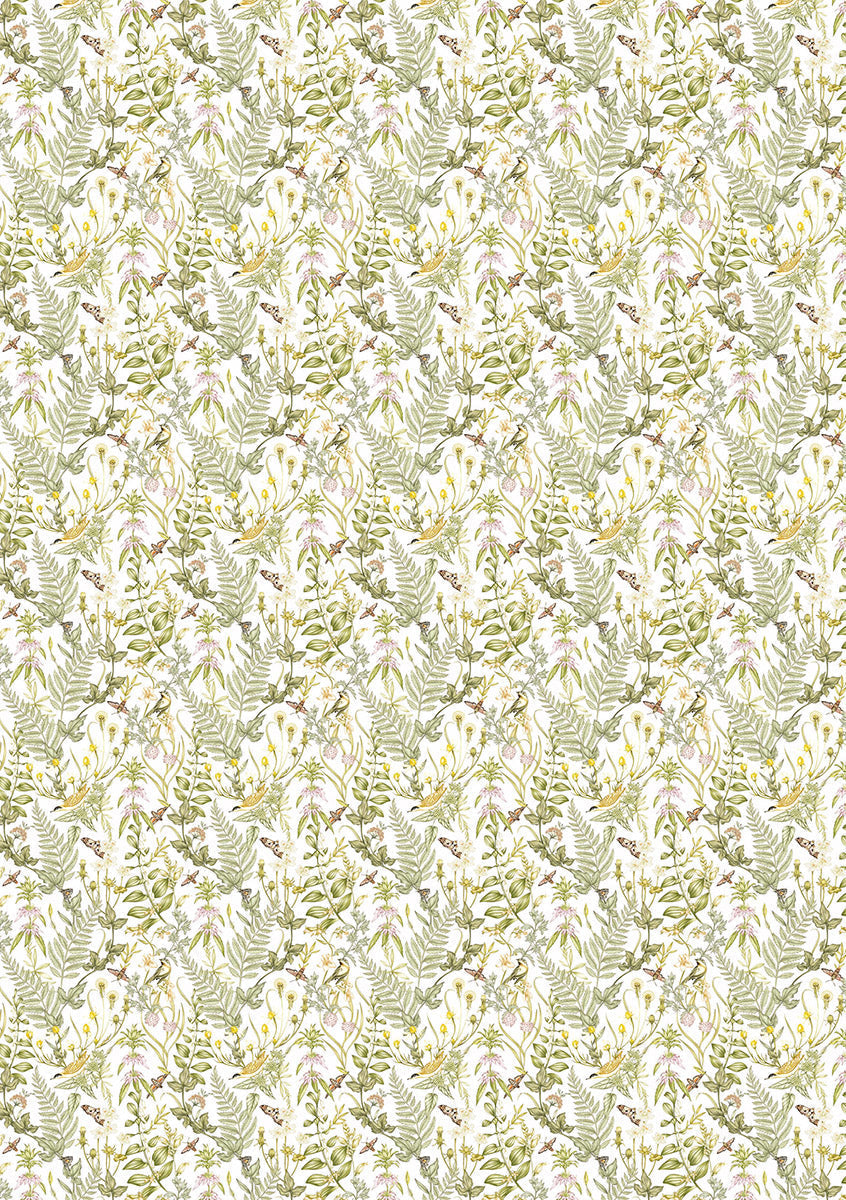 Rice Paper A5 MIXED 8/Pkg Secret Garden