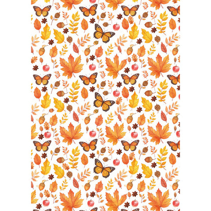 Rice Paper A5 MIXED 8/Pkg Hello Fall