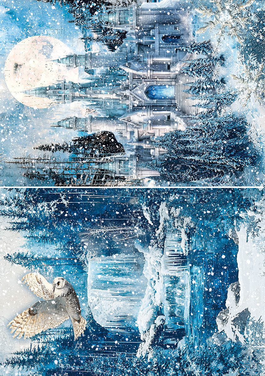 Rice Paper A5 MIXED 8/Pkg Frozen Land