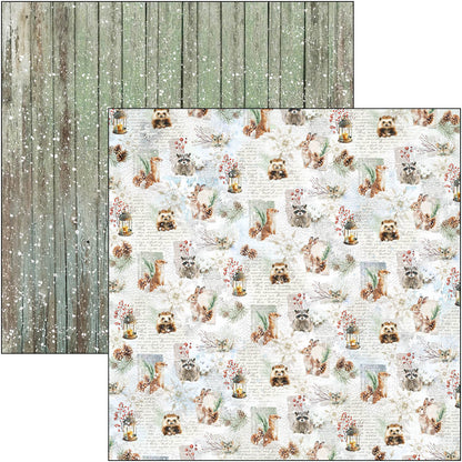 Bloc de Motifs Contes de la Forêt 30x30cm 8 feuilles/paquet