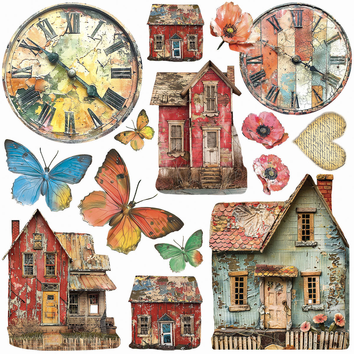 Vellum Majestic Dream découpe fantaisie 6"x6" 6/paquet