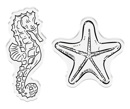 Crafter’s Companion Coastal Collection Stamp & Die - Under the Sea 